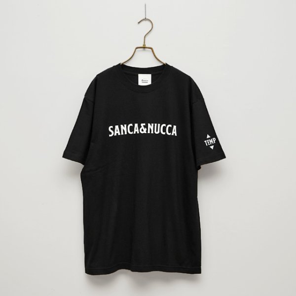 画像1: BOUNCE ORIGINAL｜ "SANCA&NUCCA" S/S TEE｜BLACK (1)