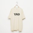 画像1: BOUNCE ORIGINAL｜ "YAD" S/S TEE｜VANILLA (1)
