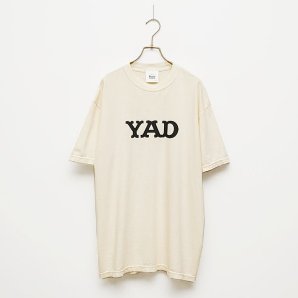 画像1: BOUNCE ORIGINAL｜ "YAD" S/S TEE｜VANILLA (1)