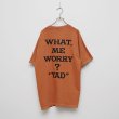 画像2: BOUNCE ORIGINAL｜ "YAD" S/S TEE｜ORANGE (2)