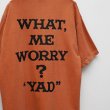 画像3: BOUNCE ORIGINAL｜ "YAD" S/S TEE｜ORANGE (3)