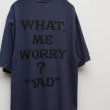画像3: BOUNCE ORIGINAL｜ "YAD" S/S TEE｜BLUE BERRY (3)