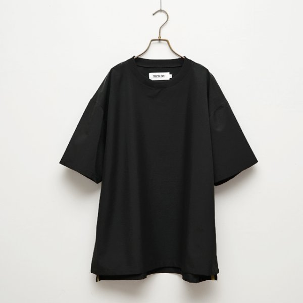 画像1: TRICOLORE｜VENTRA カットソー｜BLACK (1)