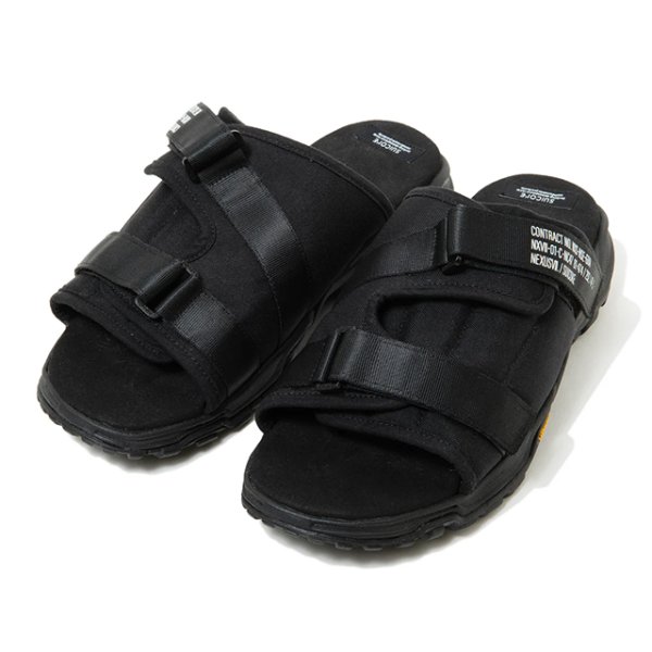 画像1: NEXUSVII. × SUICOKE｜TROPICAL FIELD SANDALS SC｜BLACK (1)