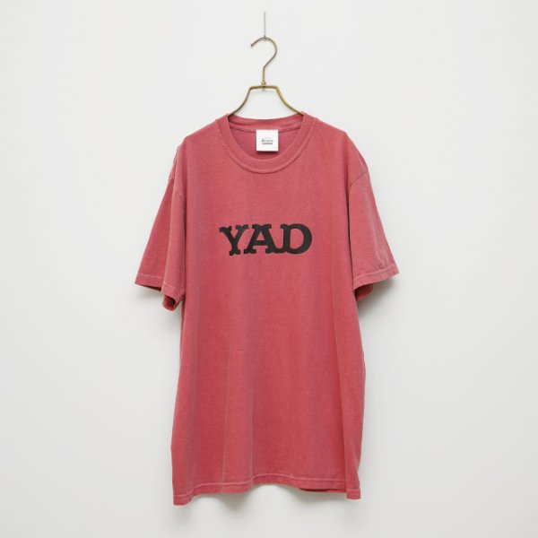 画像1: BOUNCE ORIGINAL｜ "YAD" S/S TEE｜CRANBERRY (1)