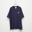 画像1: BOUNCE ORIGINAL｜LOGO S/S TEE｜NAVY (1)