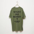 画像2: BOUNCE ORIGINAL｜ "YAD" S/S TEE｜MATCHA (2)