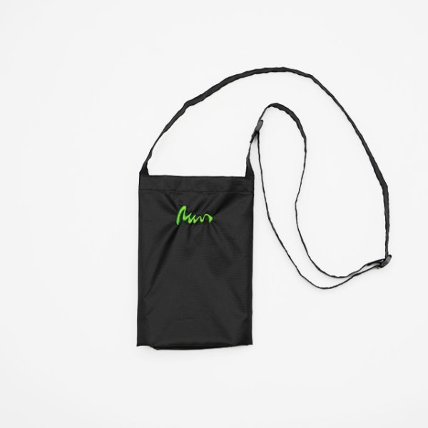 画像1: BOUNCE ORIGINAL｜ "TESOI-NATSU" SHOULDER BAG｜BLACK (1)