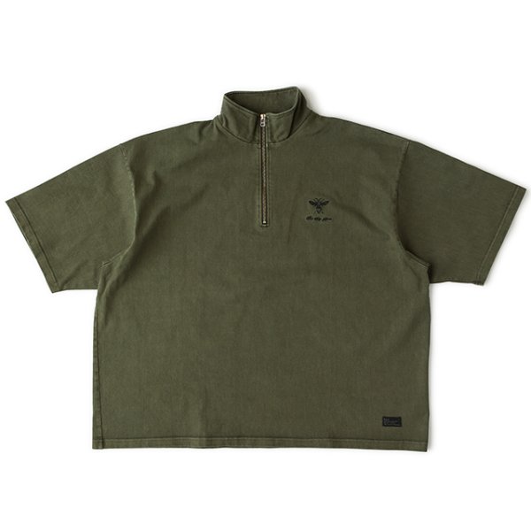 画像1: FAT｜ACIDHALF カットソー｜OLIVE (1)