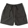 画像1: FAT｜HALFFIELD ベイカーショーツ｜BLACK (1)