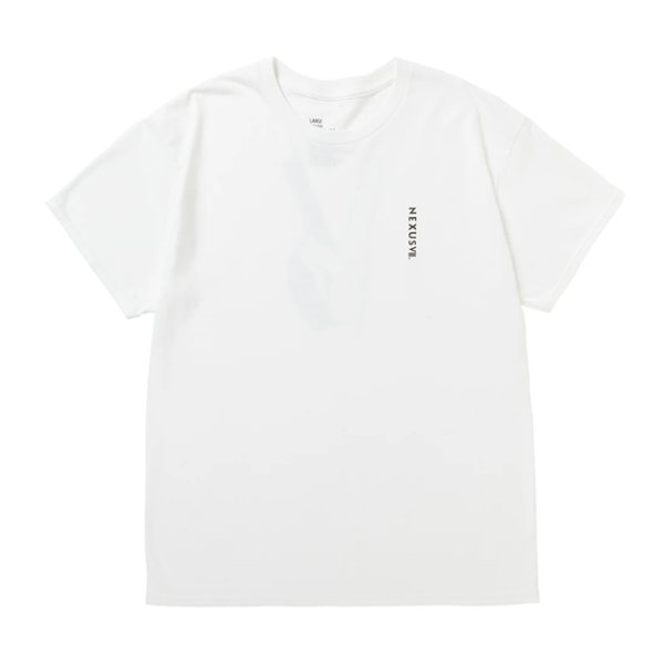 画像1: NEXUSVII.｜BLACK & WHITE PEACE TEE｜WHITE (1)