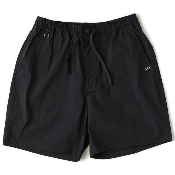画像1: FAT｜TAFFTILITY イージーショーツ｜BLACK (1)