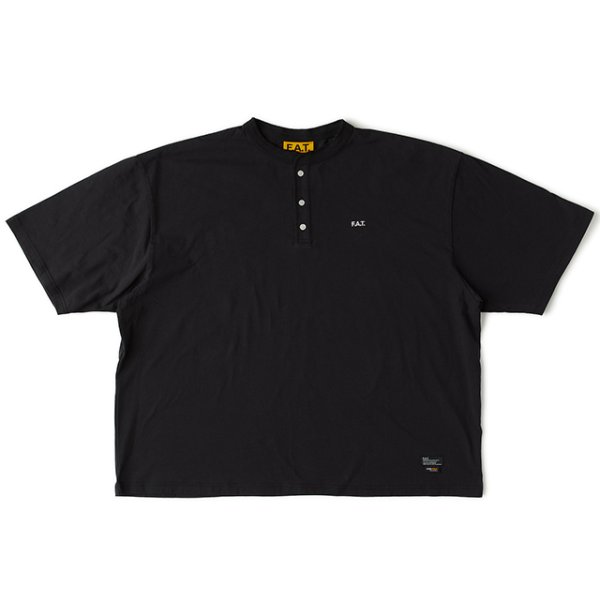画像1: FAT｜DURANLEY カットソー｜BLACK (1)