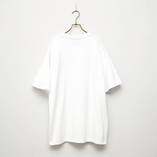 画像2: BOUNCE ORIGINAL｜LOGO S/S TEE｜WHITE (2)