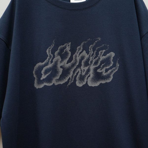 画像2: BOUNCE ORIGINAL×LUZUMAKI｜"MOSQUITO COIL" S/S TEE｜NAVY (2)