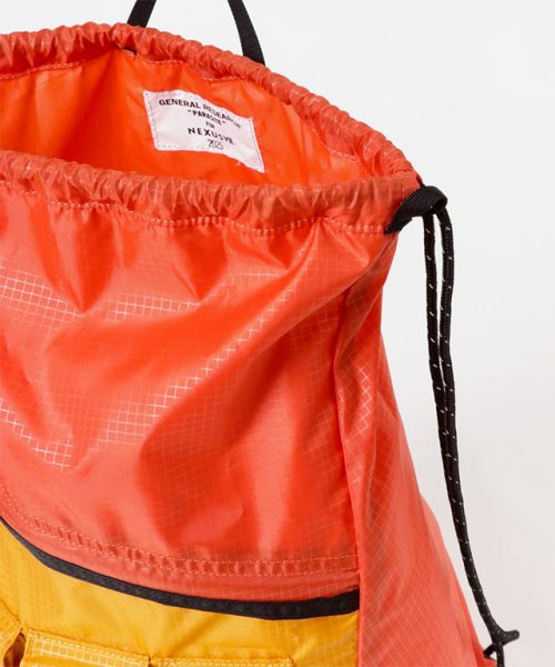 画像2: NEXUSVII.｜PARASITE KNAPSAC｜ORANGE×YELLOW (2)