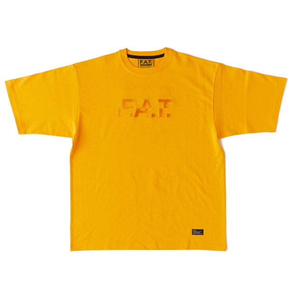 画像1: FAT｜SHIFTee Tシャツ｜YELLOW (1)