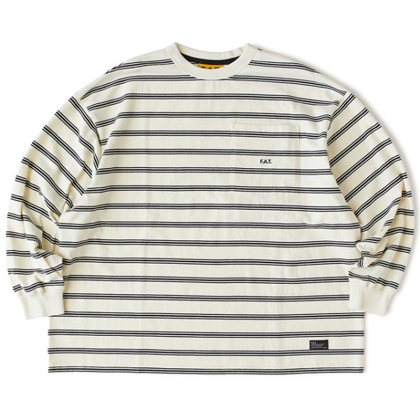 画像1: FAT｜GIGANDER カットソー｜WHITE (1)