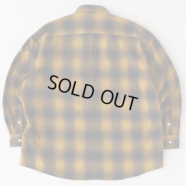 画像2: FAT｜MAC SHADE ネルシャツ｜YELLOW (2)