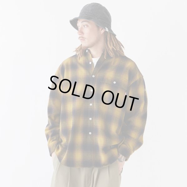 画像3: FAT｜MAC SHADE ネルシャツ｜YELLOW (3)