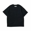 画像2: CHARI&CO｜PHYSICAL LOGO ON BACK TEE｜BLACK (2)