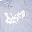 画像2: Hombre Nino｜STRIPE DISCO CULT SHIRT｜BLUE (2)