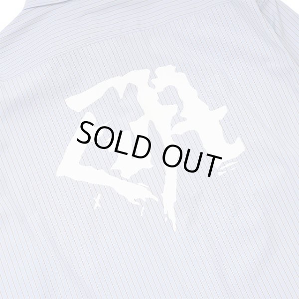 画像5: Hombre Nino｜STRIPE DISCO CULT SHIRT｜BLUE (5)