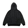 画像2: 430fourthirty｜STRIPE P/O PARKA プルオーバーパーカー｜BLACK (2)