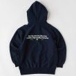 画像2: FAT｜SIGOVER パーカー｜NAVY (2)