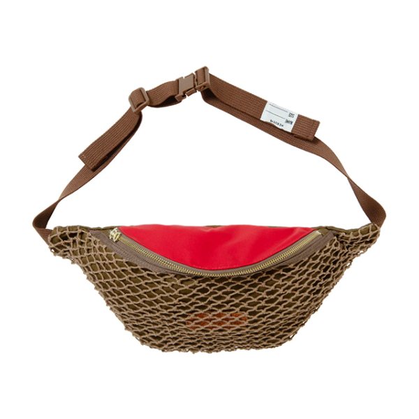画像2: NEXUSVII.｜FISHERMAN WAIST POUCH-M｜RED (2)