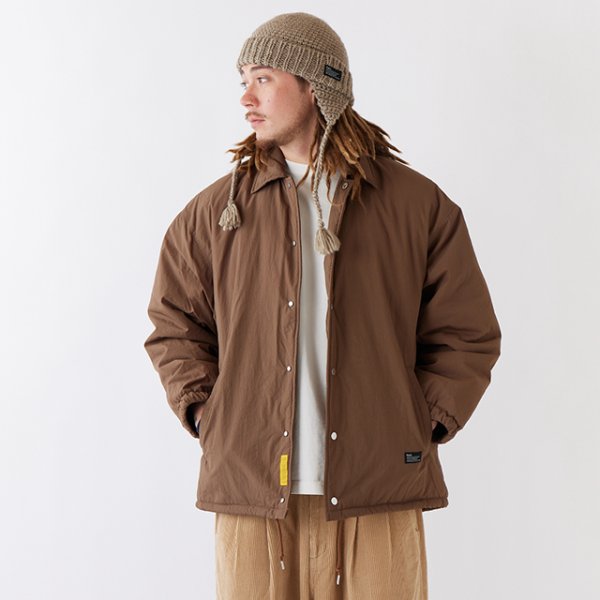 画像3: FAT｜PUFFCOACH コーチジャケット｜CAMEL (3)