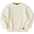 画像1: FAT｜QUILUP クルーネックスウェット｜WHITE (1)