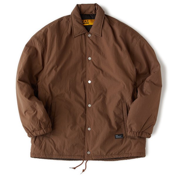 画像1: FAT｜PUFFCOACH コーチジャケット｜CAMEL (1)