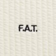 画像4: FAT｜QUILUP クルーネックスウェット｜WHITE (4)