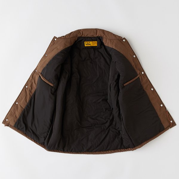 画像4: FAT｜PUFFCOACH コーチジャケット｜CAMEL (4)
