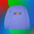 画像3: Hombre Nino｜L/S PRINT TEE (HANDS)｜VIOLET (3)