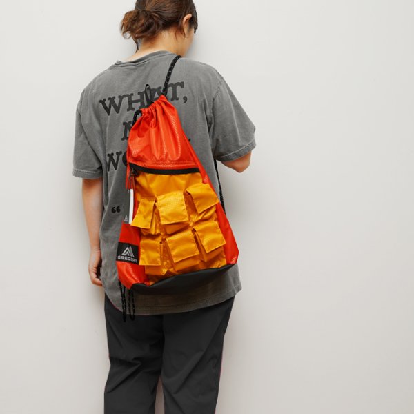 画像3: NEXUSVII.｜PARASITE KNAPSAC｜ORANGE×YELLOW (3)