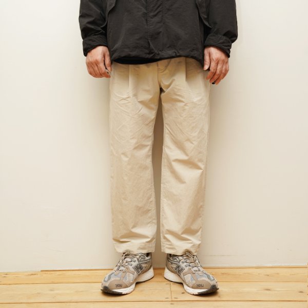 画像2: TRICOLORE|TELAXS PANTS|OFF WHITE (2)