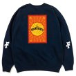 画像1: 430fourthirty|AF "ALCHEMIST TTP" C/N SWEAT トレーナー|NAVY (1)