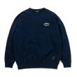 画像2: 430fourthirty|AF "ALCHEMIST TTP" C/N SWEAT トレーナー|NAVY (2)