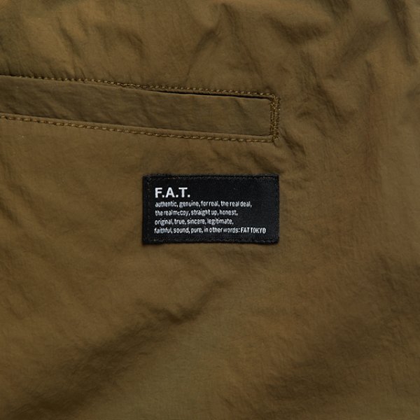 画像6: FAT|TUCKTILITY ナイロンカーゴパンツ|OLIVE (6)