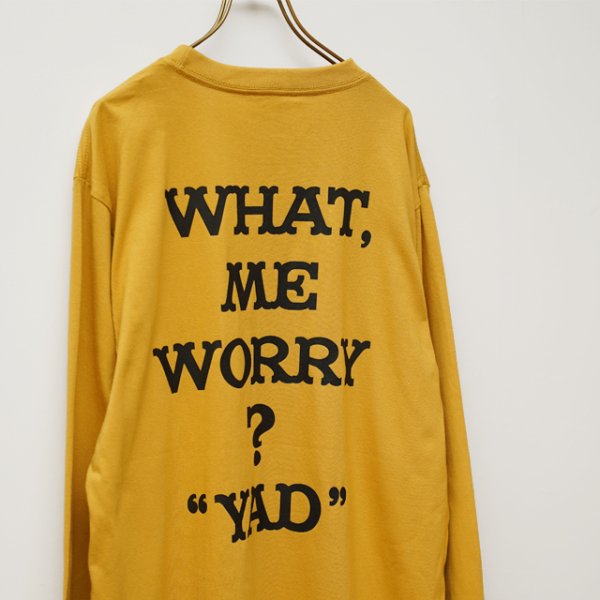 画像4: BOUNCE ORIGINAL｜"YAD" L/S TEE｜CAMEL (4)