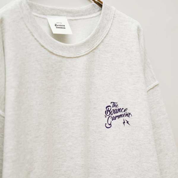 画像4: BOUNCE ORIGINAL｜"WHAT THEY VINTE CRY." II  SWトレーナー｜ASH (4)