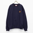 画像1: BOUNCE ORIGINAL｜LOGO SW トレーナー｜NAVY (1)