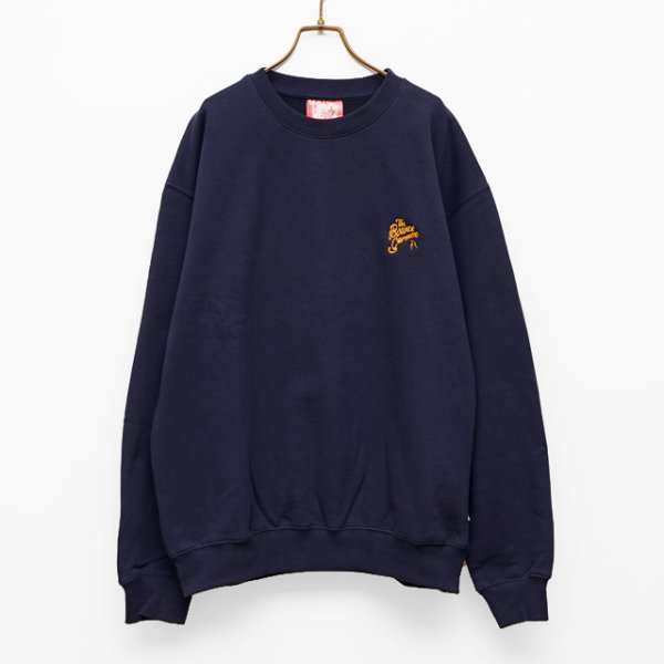 画像1: BOUNCE ORIGINAL｜LOGO SW トレーナー｜NAVY (1)