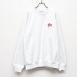 画像1: BOUNCE ORIGINAL｜LOGO SW トレーナー｜ASH (1)