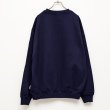 画像4: BOUNCE ORIGINAL｜LOGO SW トレーナー｜NAVY (4)