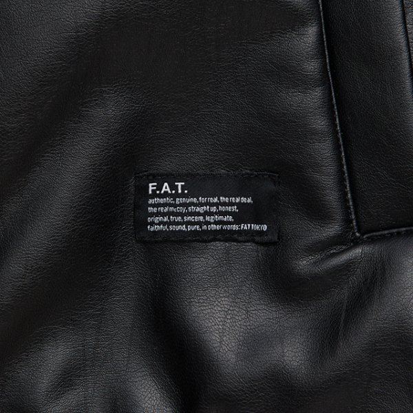 画像5: FAT｜BEEZZLER ZIPブルゾン｜BLACK (5)