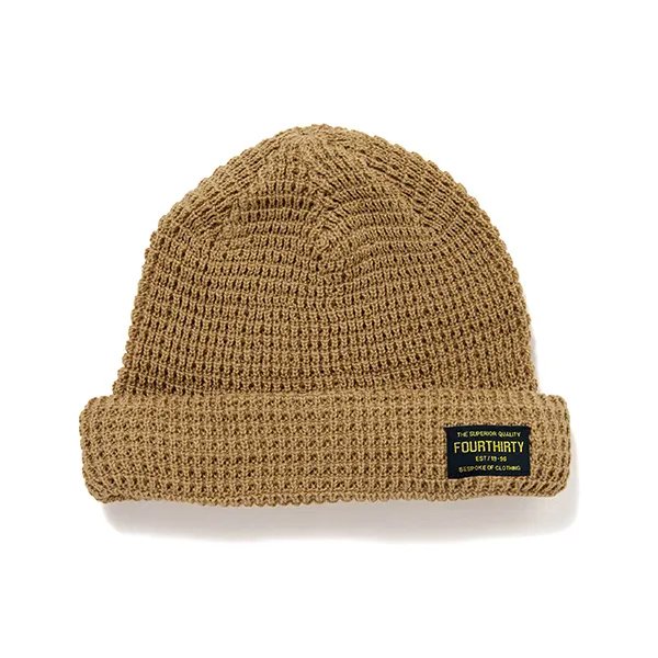 画像1: 430fourthirty｜COMF BEANIE ビーニー｜BEIGE (1)