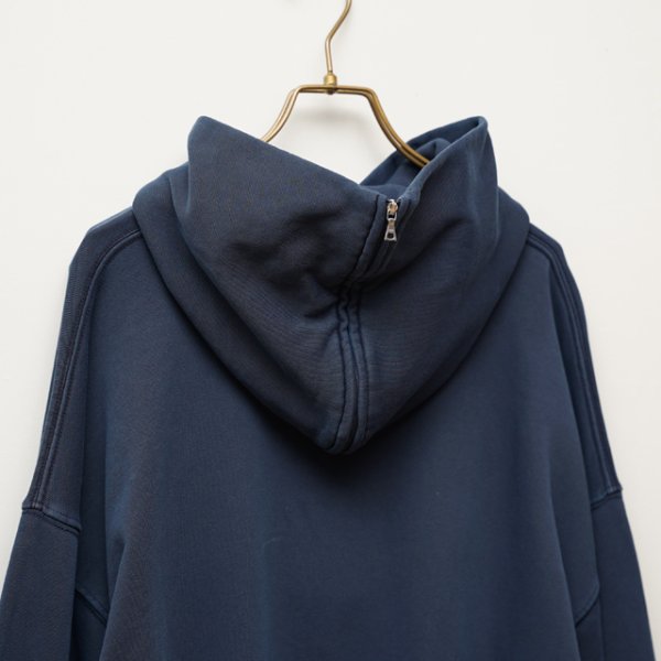画像5: MAGICNUMBER｜OLD SIGN WASED ZIPHOOD SWEAT｜NAVY (5)